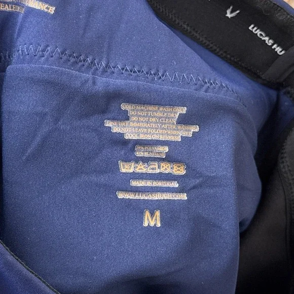 Lucas Hugh Leggings Colorblock Yoga Running‎ Training Womens Size Medium Blue - Picture 4 of 9